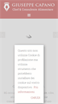 Mobile Screenshot of chefgiuseppecapano.it